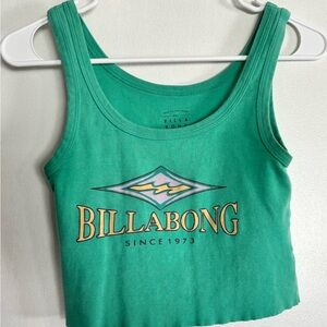 Billabong Green Tank Top